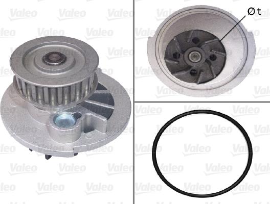 VALEO 506785 - Водяний насос autozip.com.ua