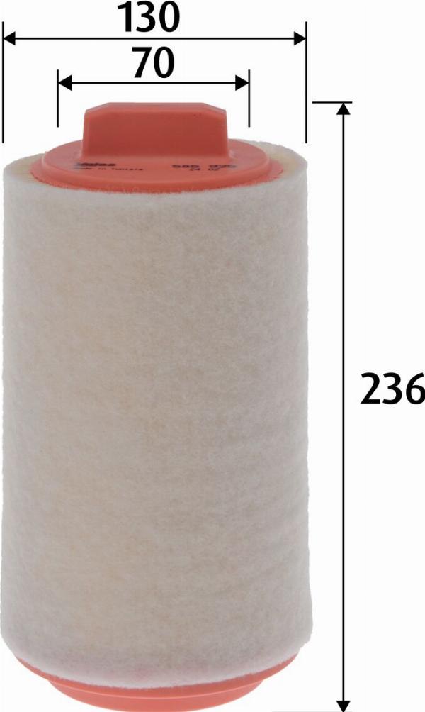 VALEO 585925 - Повітряний фільтр autozip.com.ua