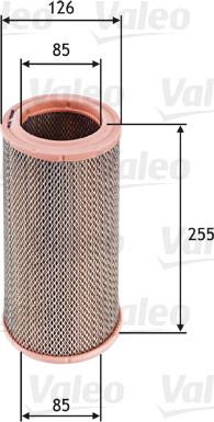 VALEO 585630 - Повітряний фільтр autozip.com.ua