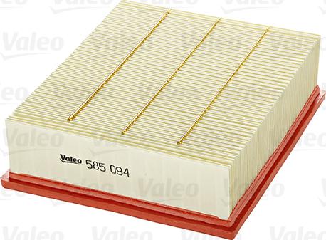 VALEO 585094 - Повітряний фільтр autozip.com.ua