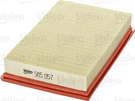 VALEO 585057 - Повітряний фільтр autozip.com.ua