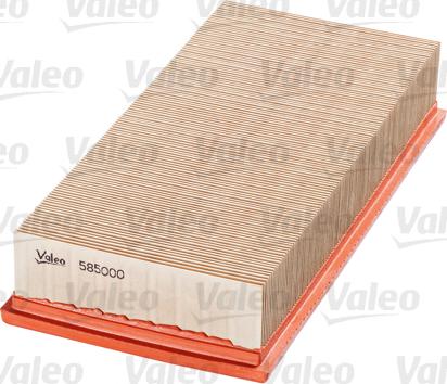 VALEO 585000 - Повітряний фільтр autozip.com.ua