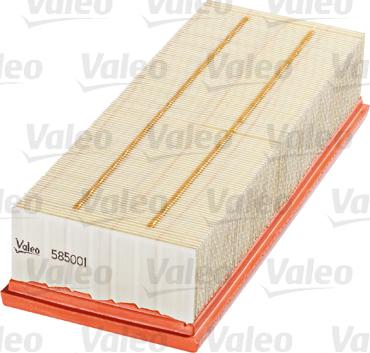 VALEO 585001 - Повітряний фільтр autozip.com.ua