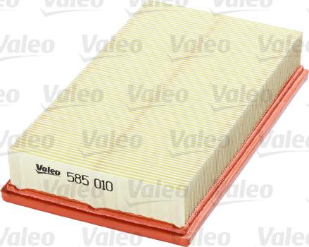 VALEO 585010 - Повітряний фільтр autozip.com.ua