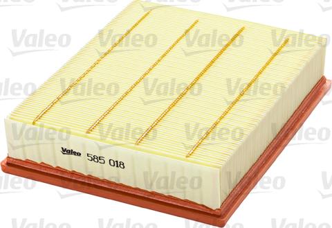 VALEO 585018 - Повітряний фільтр autozip.com.ua