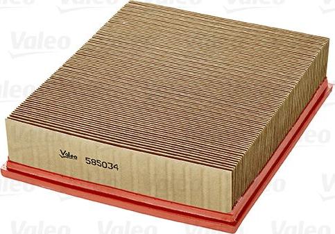 VALEO 585034 - Повітряний фільтр autozip.com.ua
