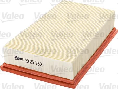 VALEO 585152 - Повітряний фільтр autozip.com.ua