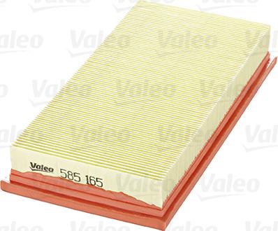 VALEO 585165 - Повітряний фільтр autozip.com.ua