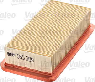 VALEO 585209 - Повітряний фільтр autozip.com.ua