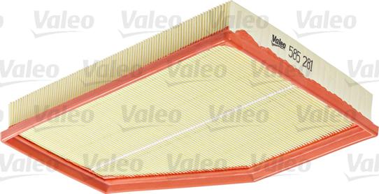 VALEO 585281 - Повітряний фільтр autozip.com.ua