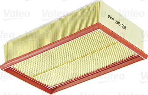 VALEO 585231 - Повітряний фільтр autozip.com.ua