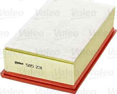 VALEO 585231 - Повітряний фільтр autozip.com.ua