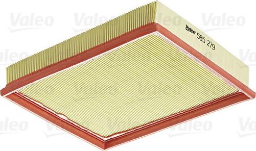 VALEO 585279 - Повітряний фільтр autozip.com.ua