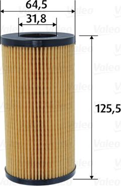 VALEO 586594 - Масляний фільтр autozip.com.ua