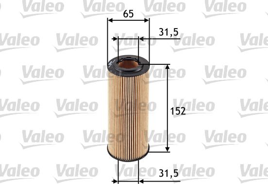 VALEO 586545 - Масляний фільтр autozip.com.ua