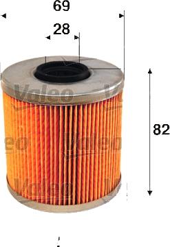 VALEO 586559 - Масляний фільтр autozip.com.ua
