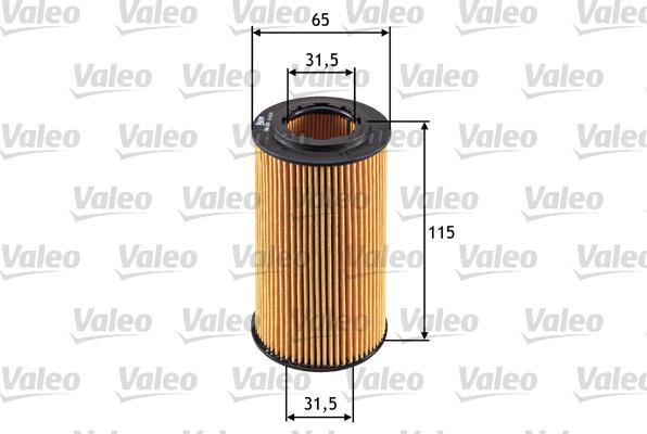VALEO 586550 - Масляний фільтр autozip.com.ua