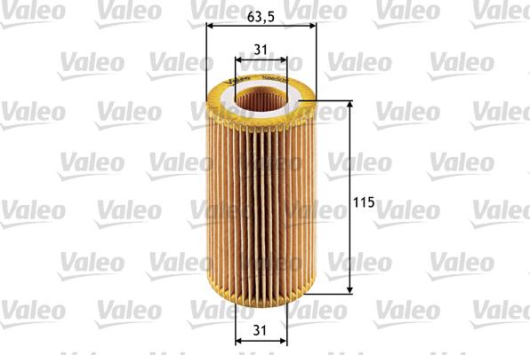 VALEO 586505 - Масляний фільтр autozip.com.ua