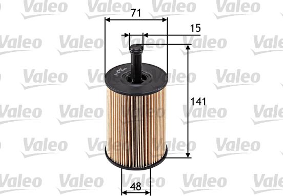 VALEO 586506 - Масляний фільтр autozip.com.ua
