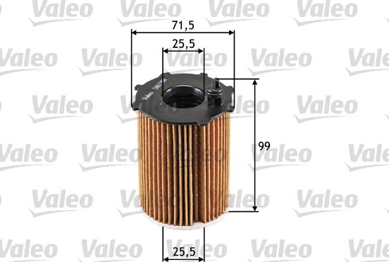 VALEO 586500 - Масляний фільтр autozip.com.ua