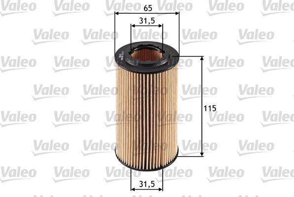 VALEO 586501 - Масляний фільтр autozip.com.ua