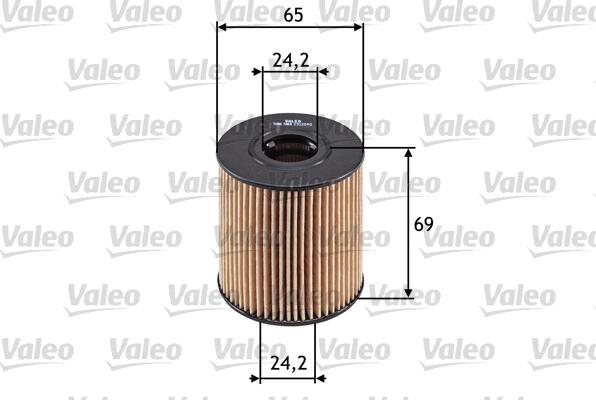 VALEO 586503 - Масляний фільтр autozip.com.ua