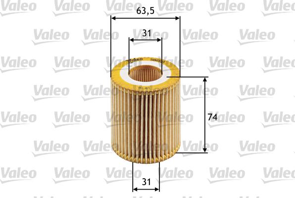 VALEO 586510 - Масляний фільтр autozip.com.ua