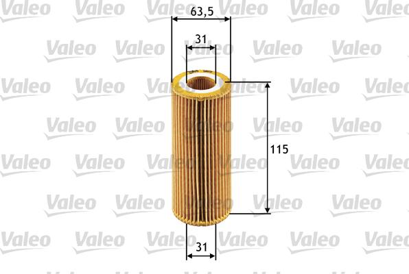 VALEO 586511 - Масляний фільтр autozip.com.ua