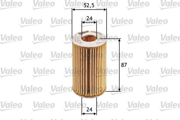 VALEO 586512 - Масляний фільтр autozip.com.ua