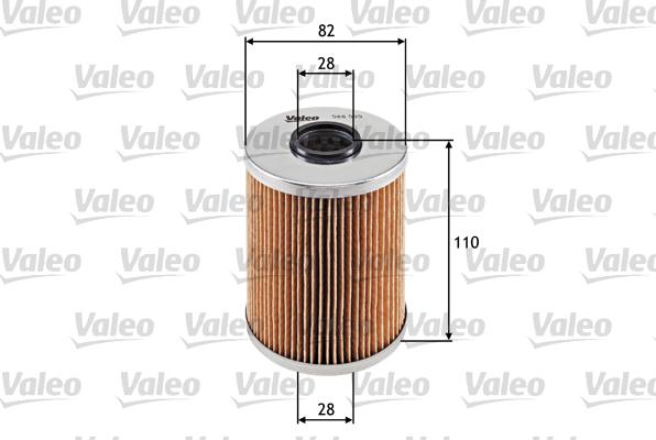 VALEO 586535 - Масляний фільтр autozip.com.ua
