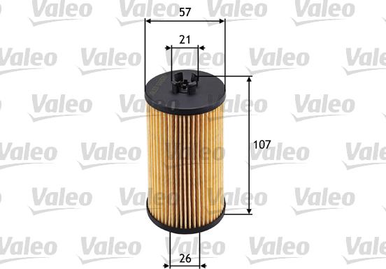 Valeo 586531 - Масляний фільтр autozip.com.ua
