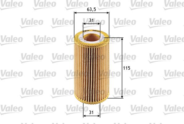 VALEO 586524 - Масляний фільтр autozip.com.ua