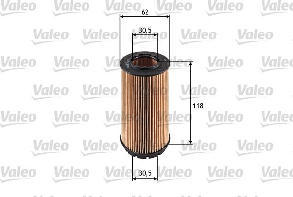 VALEO 586525 - Масляний фільтр autozip.com.ua