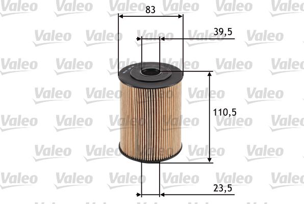 VALEO 586526 - Масляний фільтр autozip.com.ua
