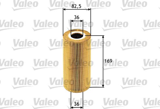 VALEO 586521 - Масляний фільтр autozip.com.ua
