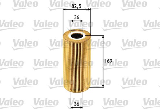Valeo 586521 - Масляний фільтр autozip.com.ua