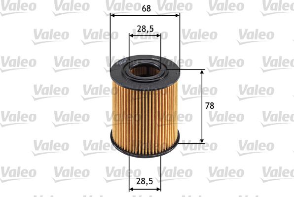 VALEO 586528 - Масляний фільтр autozip.com.ua