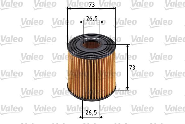 VALEO 586523 - Масляний фільтр autozip.com.ua