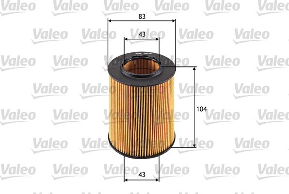 VALEO 586527 - Масляний фільтр autozip.com.ua