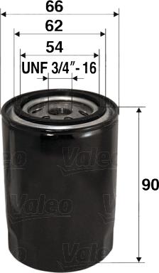 VALEO 586049 - Масляний фільтр autozip.com.ua