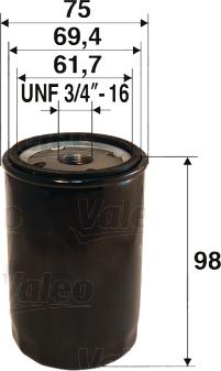 VALEO 586067 - Масляний фільтр autozip.com.ua
