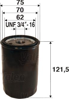 VALEO 586030 - Масляний фільтр autozip.com.ua