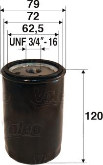 VALEO 586029 - Масляний фільтр autozip.com.ua