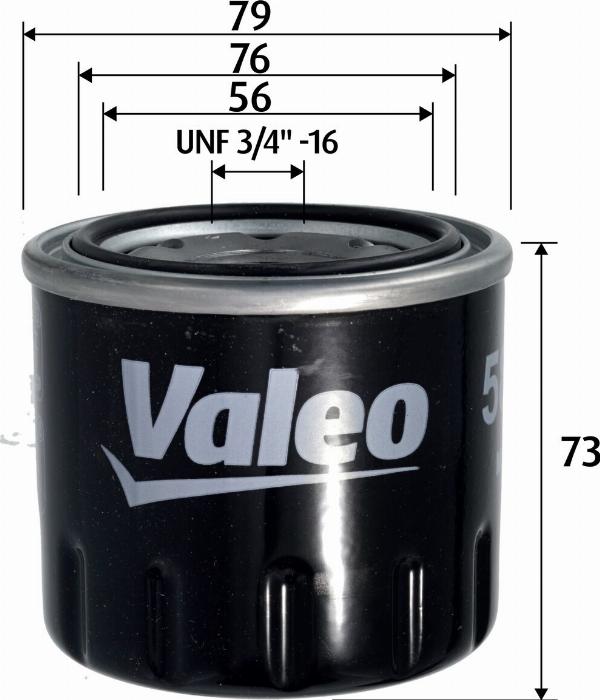 VALEO 586159 - Масляний фільтр autozip.com.ua