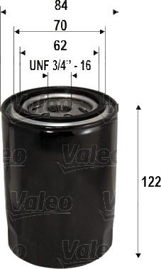 Valeo 586117 - Масляний фільтр autozip.com.ua