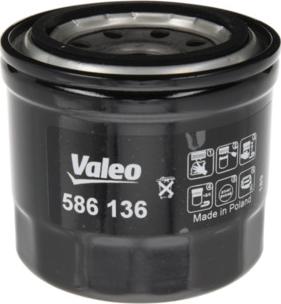 VALEO 586136 - Масляний фільтр autozip.com.ua