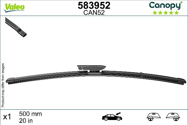 VALEO 583952 - Щітка склоочисника autozip.com.ua