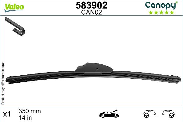 VALEO 583902 - Щітка склоочисника autozip.com.ua