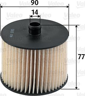 VALEO 587915 - Паливний фільтр autozip.com.ua