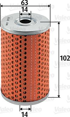 VALEO 587911 - Паливний фільтр autozip.com.ua